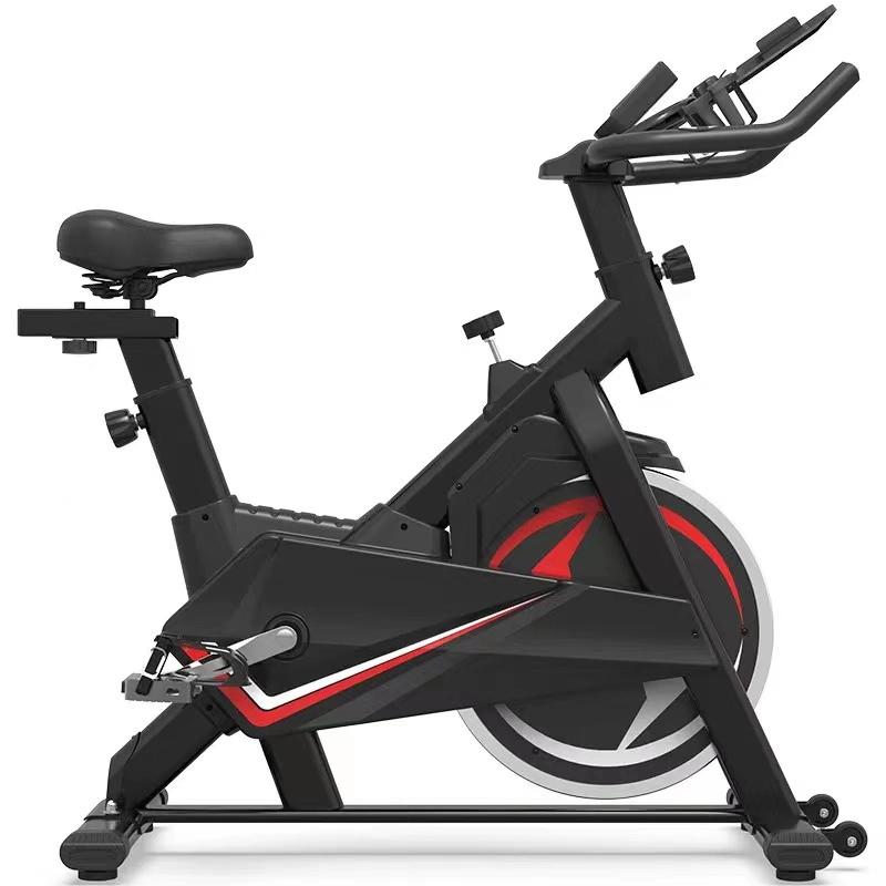 Bicicleta de exercício alta da bicicleta do Gym da bicicleta da bicicleta de exercício do aço carbono da transmissão magnética da correia do ajuste do corpo