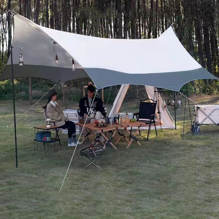 PNF impermeável de acampamento de acampamento da máscara do abrigo de Sun da barraca da praia do poliéster 210t Windproof acima dos abrigos de Sun