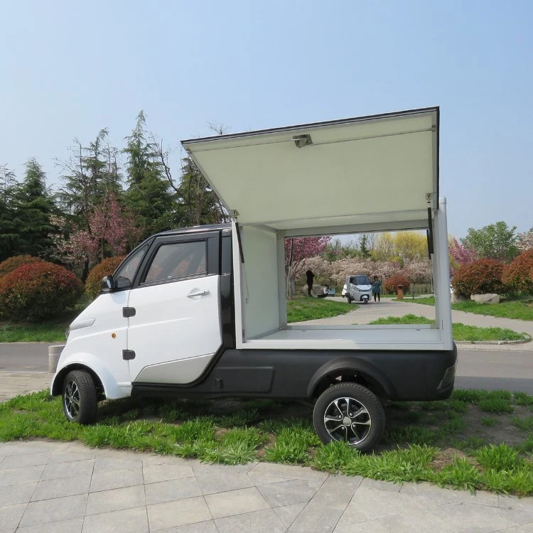 Carga elétrica Mini Van Cargo Electric Vehicle da bateria de lítio do cubo da liga de alumínio do carregador de Intellengent para a carga