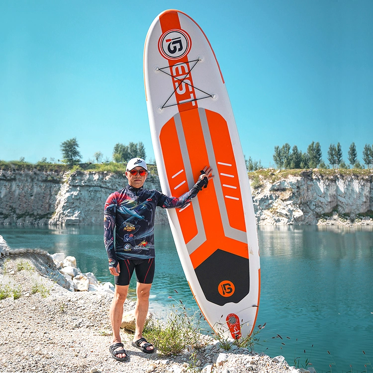 O tamanho feito sob encomenda está embarca acima a prancha Longboard macio de Pá Planche De Ressaca Inflável 9FT do Sup de Watersport