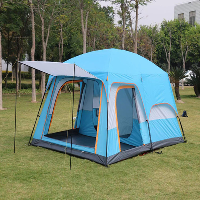 Da barraca impermeável automática do revestimento do plutônio da barraca de acampamento de 8 pessoas multi sala