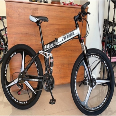 Mountain bike dobrável de alumínio da liga 120kg 26 polegadas