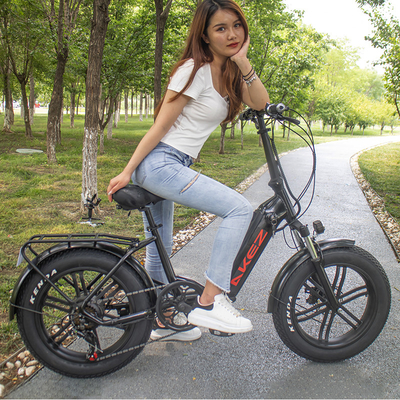 Bicicleta elétrica da bateria de lítio da liga do magnésio, bicicleta elétrica das senhoras variáveis da velocidade
