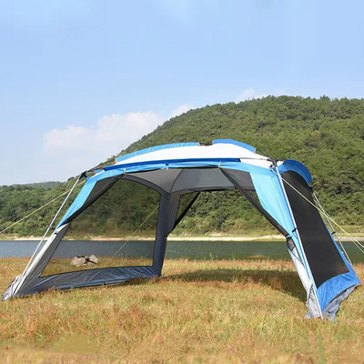 Barraca 3000mm do esporte exterior de Oxford do poliéster do CE barraca automática de 6 pessoas impermeável