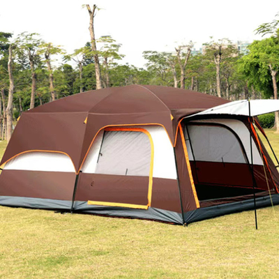 Da barraca impermeável automática do revestimento do plutônio da barraca de acampamento de 8 pessoas multi sala