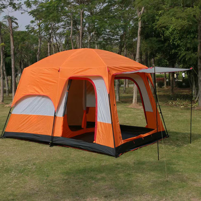 Da barraca impermeável automática do revestimento do plutônio da barraca de acampamento de 8 pessoas multi sala