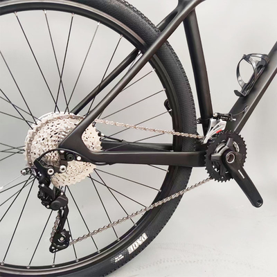 Suspensão completa da bicicleta da estrada da fibra do carbono do Oem com o freio de disco do quadro