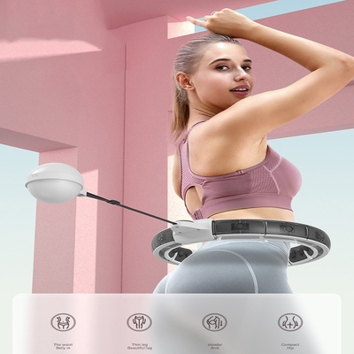 Os adultos 24 atam da aptidão esperta do Gym da aro de Hula da aptidão a cintura magro