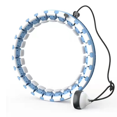 Aro de Smart Hula da perda de peso do ABS do silicone, 24 aros tornadas mais pesadas nós de Hula