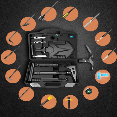 Ferramenta de acampamento exterior profissional Kit With Storage Room