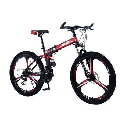 O Mountain bike de alumínio MTB Off Road das mulheres dos homens dobrável