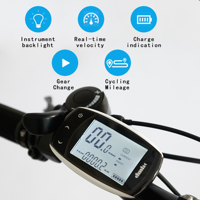 Bicicleta elétrica macia da bateria de lítio do quadro 30-50Km/H 40Km/H da cauda com exposição conduzida