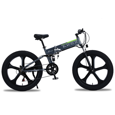 Bicicleta elétrica da bateria de lítio da liga do magnésio, bicicleta elétrica de 48V 500W