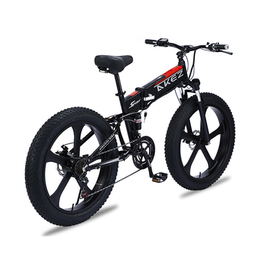 Bicicleta elétrica da bateria de lítio da liga do magnésio, bicicleta elétrica de 48V 500W