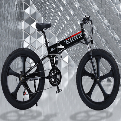 Bicicleta elétrica macia conduzida da bateria de lítio do quadro 40Km/H da cauda da liga do magnésio da exposição