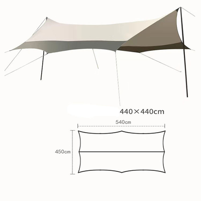A barraca de acampamento do esporte exterior do poliéster da praia 210T estala acima Windproof impermeável