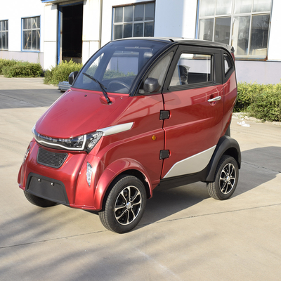 Bateria de lítio traseira Seat de couro do freio de disco quatro elétricos Wheeler Fast Charging