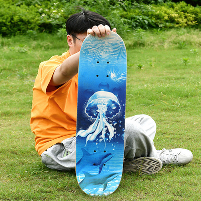 As rodas do skate de Longboard dos rolamentos do aço carbono a impressão da transferência térmica