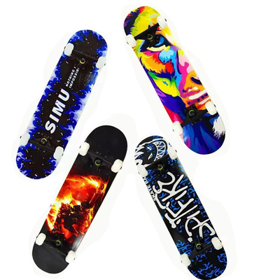 As rodas do skate de Longboard dos rolamentos do aço carbono a impressão da transferência térmica